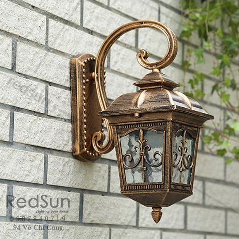 Đèn Tường Chùa Hợp Kim Lắp Ngoài Trời DT-C0104