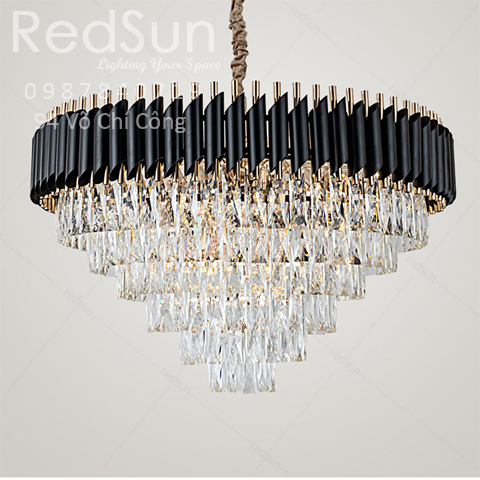 Đèn Chùm Trang Trí Pha Lê 7 Tầng Cao Cấp