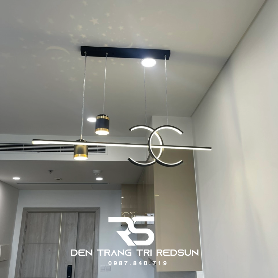 Đèn Thả Ngang Bàn Ăn Hiện Đại Phong Cách Bắc Âu TH783