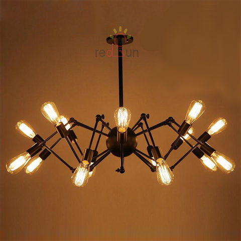 Đèn chùm decor Nhện 12 chân cứng DC-1112