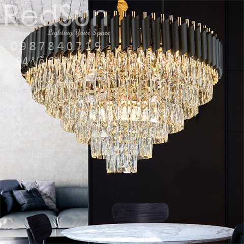 Đèn Chùm Trang Trí Pha Lê 7 Tầng Cao Cấp