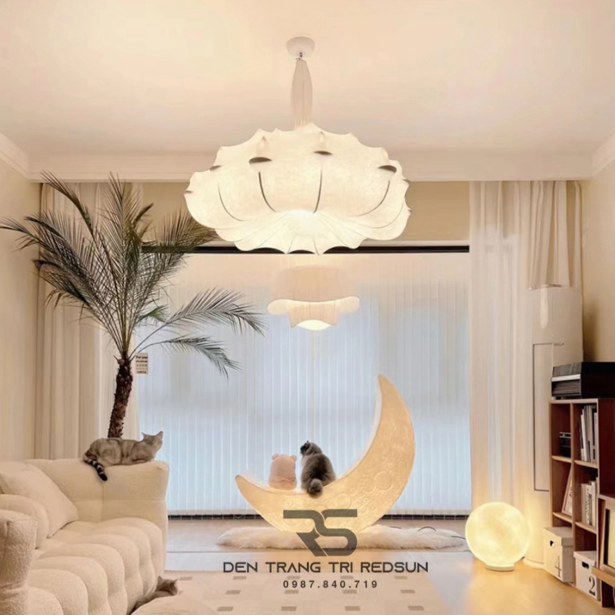 Đèn Chùm Phòng Khách Phong Cách Nhật Bản Wabi-sabi DC-T088