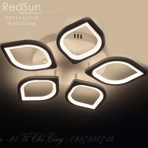 Đèn Mâm Ốp Trần Hiện Đại Sen 6 cánh Mini OT-S03/5