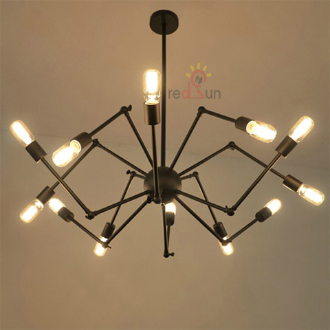 Đèn chùm decor Nhện 12 chân cứng DC-1112