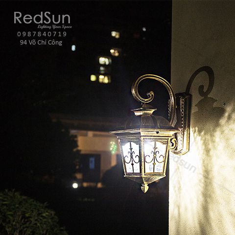 Đèn Tường Chùa Hợp Kim Lắp Ngoài Trời DT-C0104