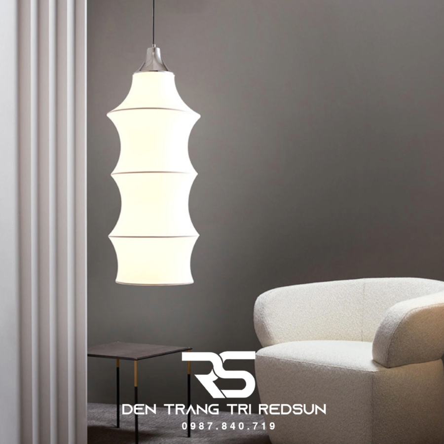 Đèn Thả Lụa Hiện Đại Phong Cách Nhật Bản Wabi-sabi CDT-T058