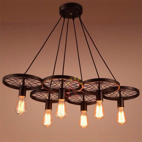 Đèn Thả Nghê Thuật - Thả bánh xe 3 CDT18