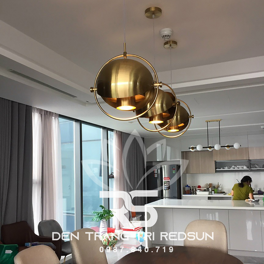 Đèn Thả Trần Hiện Đại Phong Cách Bắc Âu Cầu Xếp CDT-T013
