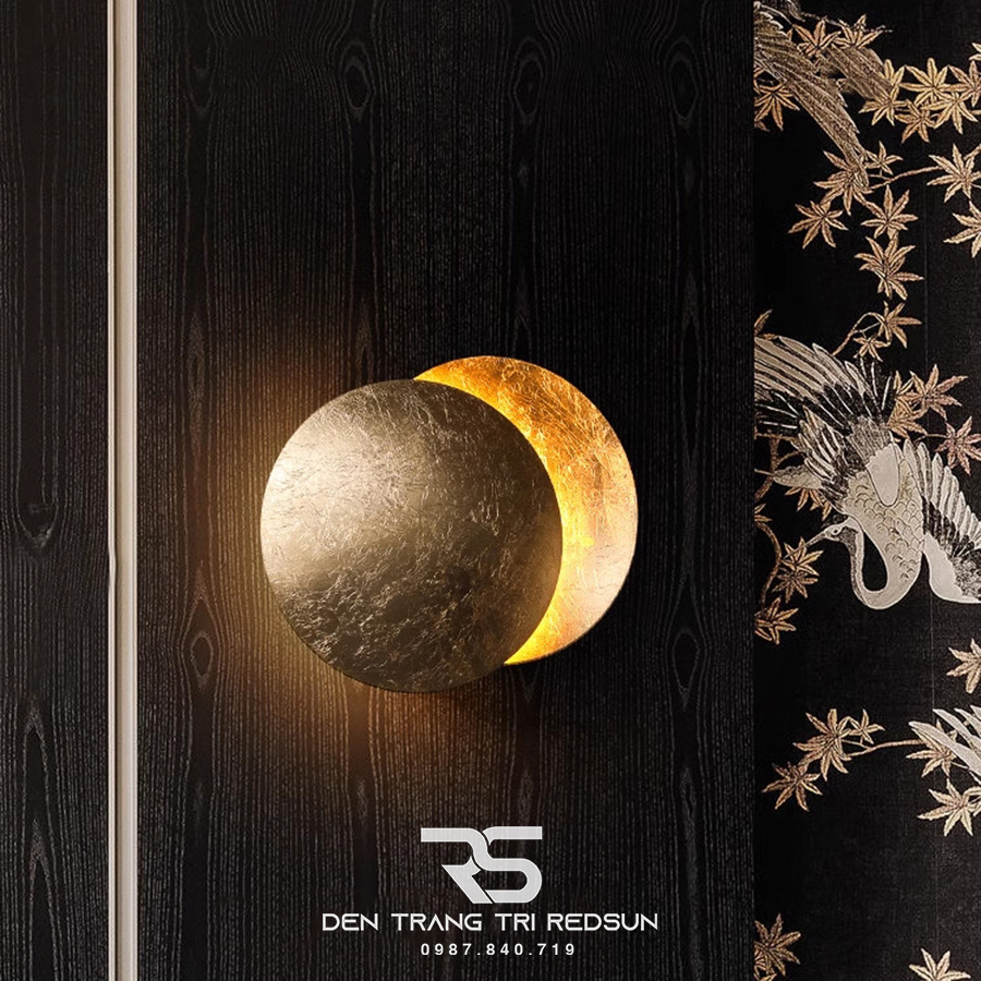 Đèn Tường Trang Trí Phòng Khách, Phòng Ngủ, Cầu Thang Nguyệt Thực Phong Cách Bắc Âu  DT-116