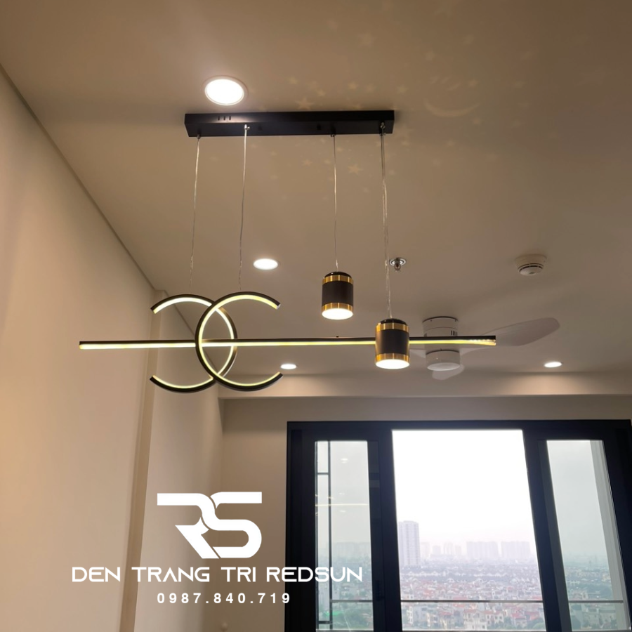 Đèn Thả Ngang Bàn Ăn Hiện Đại Phong Cách Bắc Âu TH783