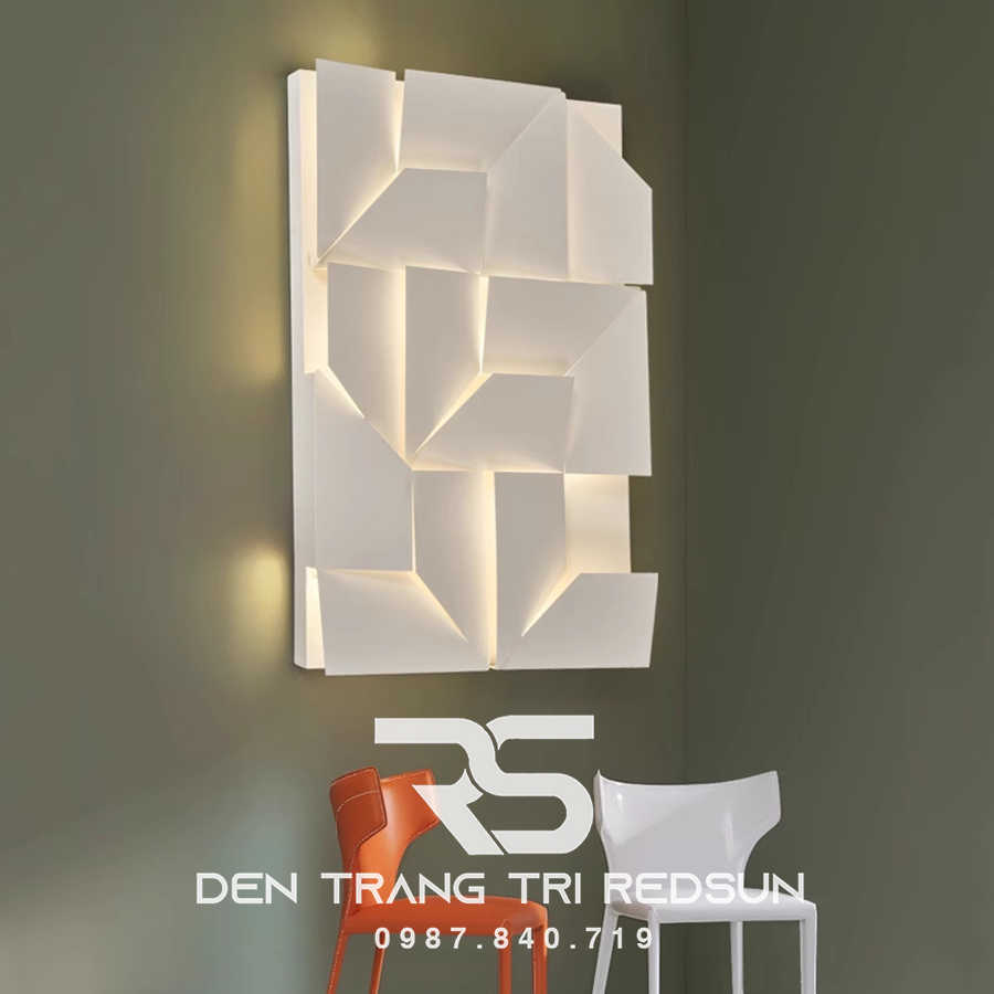 Tranh Đèn Treo Tường Nghệ Thuật Trang Trí Phòng Khách, Phòng Ngủ, Hành Lang Phong Cách Bắc Âu DDC-006