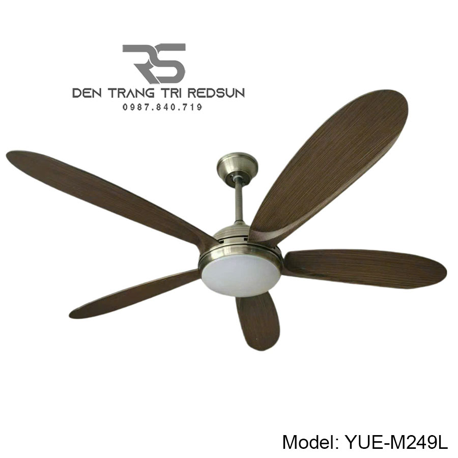 Quạt Trần Trang Trí Phòng Khách, Phòng Ngủ - YUE-M249L