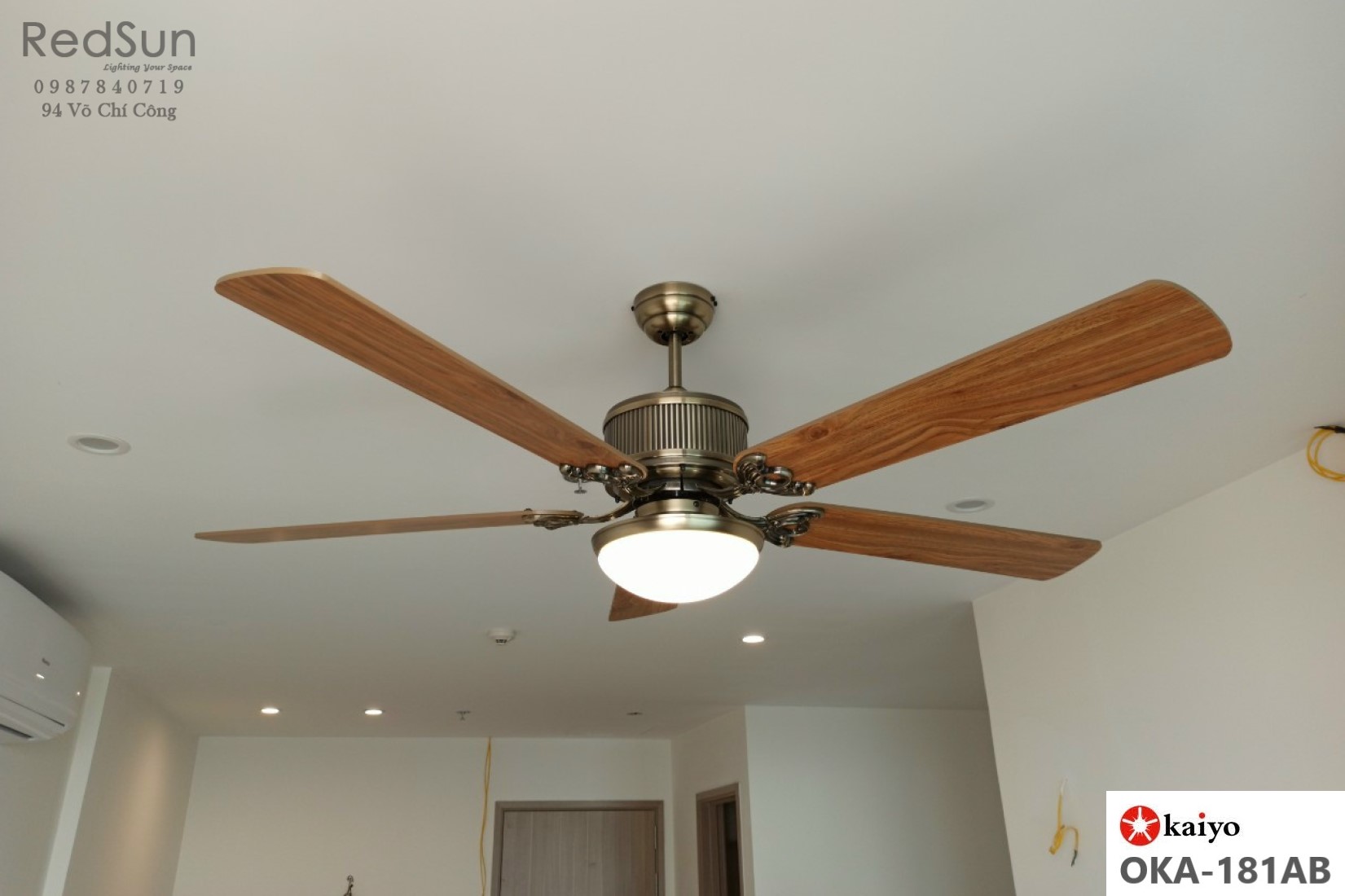Quạt trần đèn KaiyoKukan OKA-181AB