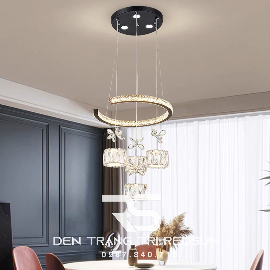 Đèn Thả Pha Lê Phòng Khách, Phòng Ngủ, Bàn Ăn Hiện Đại  TPL060