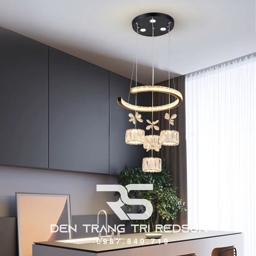 Đèn Thả Pha Lê Phòng Khách, Phòng Ngủ, Bàn Ăn Hiện Đại  TPL060