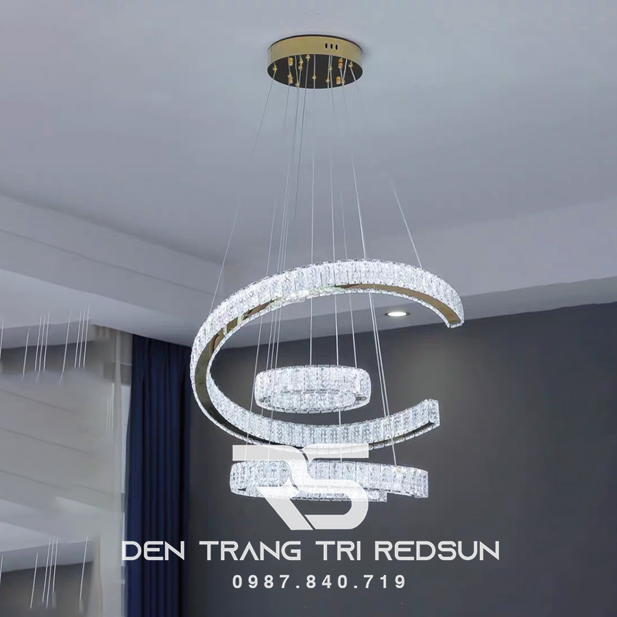 Đèn Thả Pha Lê Phòng Khách, Phòng Ngủ, Bàn Ăn Hiện Đại TPL057