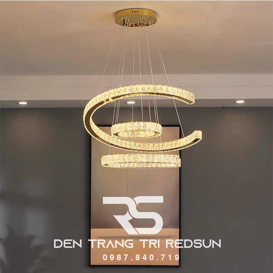 Đèn Thả Pha Lê Phòng Khách, Phòng Ngủ, Bàn Ăn Hiện Đại TPL057