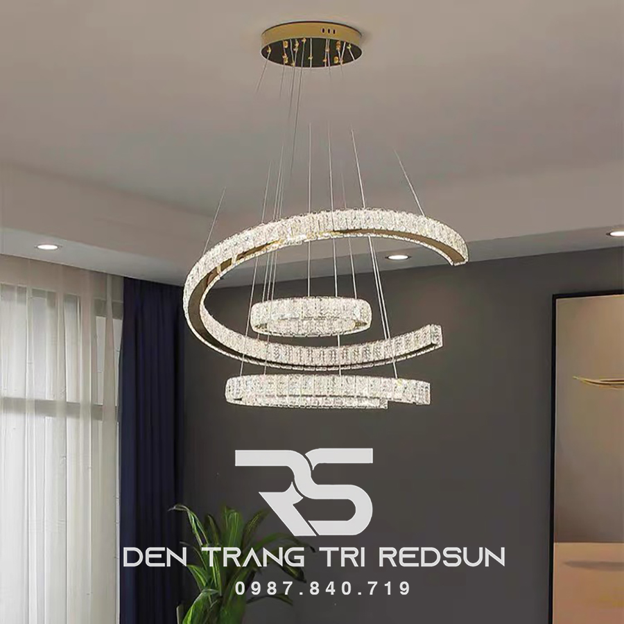Đèn Thả Pha Lê Phòng Khách, Phòng Ngủ, Bàn Ăn Hiện Đại TPL057