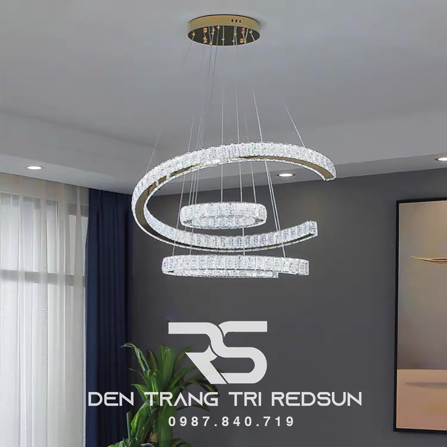 Đèn Thả Pha Lê Phòng Khách, Phòng Ngủ, Bàn Ăn Hiện Đại TPL057