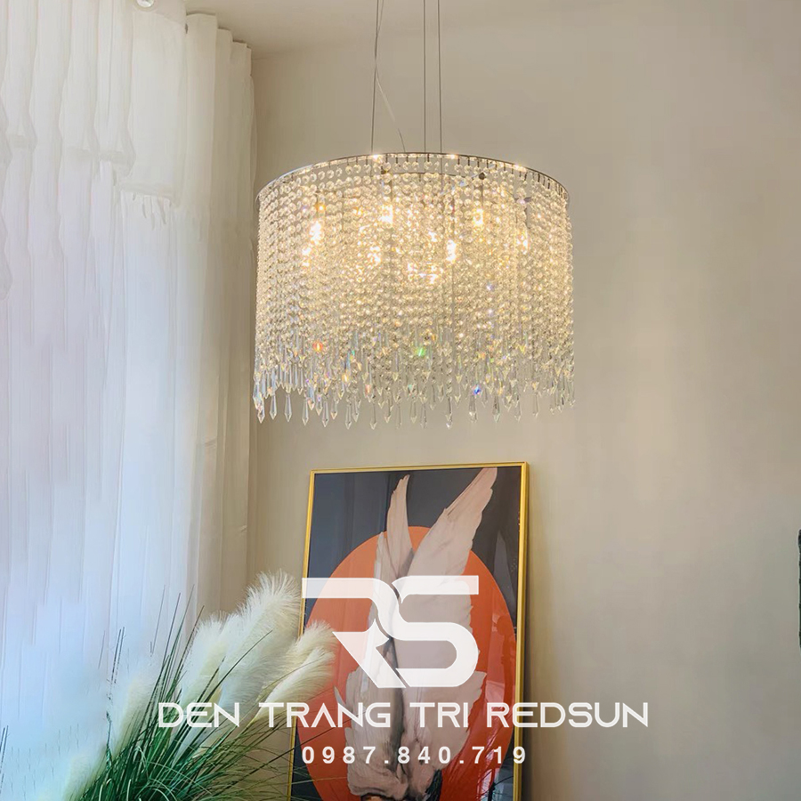 Đèn Thả Pha Lê Phòng Khách, Bàn Ăn Hiện Đại TPL069