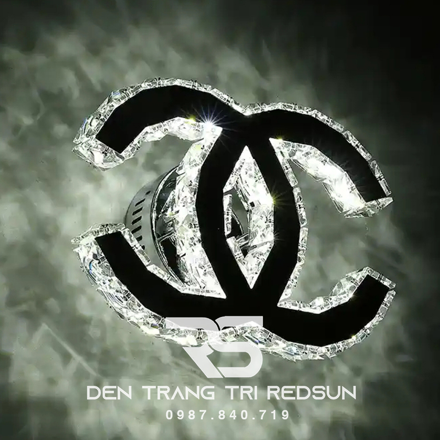 Đèn tường pha lê trang trí phòng khách hiện đại DT1182