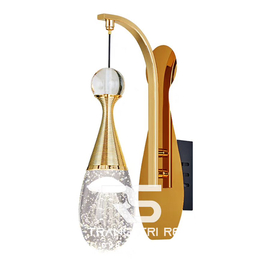 Đèn tường pha lê trang trí phòng khách hiện đại DT1174