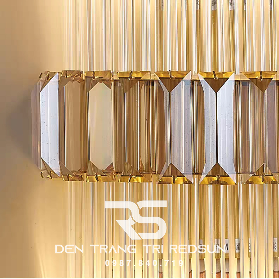 Đèn tường pha lê trang trí phòng khách hiện đại DT1192