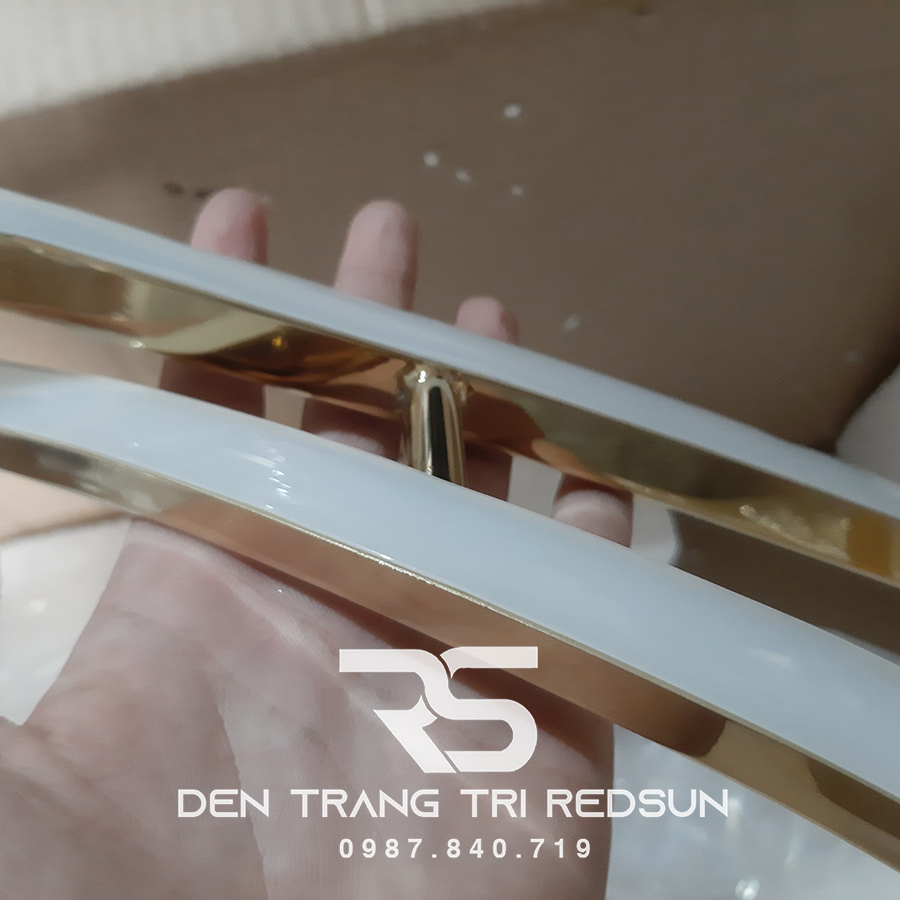 Đèn Thả Bàn Ăn Hiện Đại Bắc Âu Khung Inox Chiều Dài 160cm DC-L037