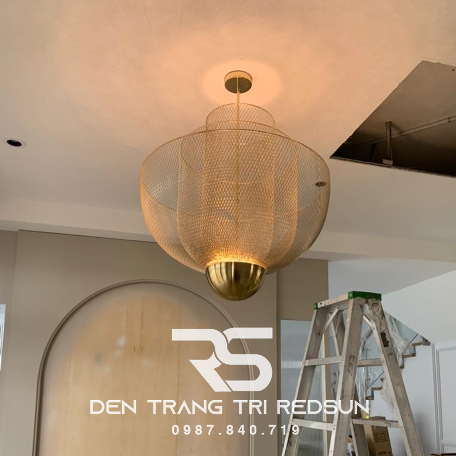 Đèn Thả Phòng Khách Kiểu Dáng Lồng Đánh Cá Phong Cách Bắc Âu  DC-T073