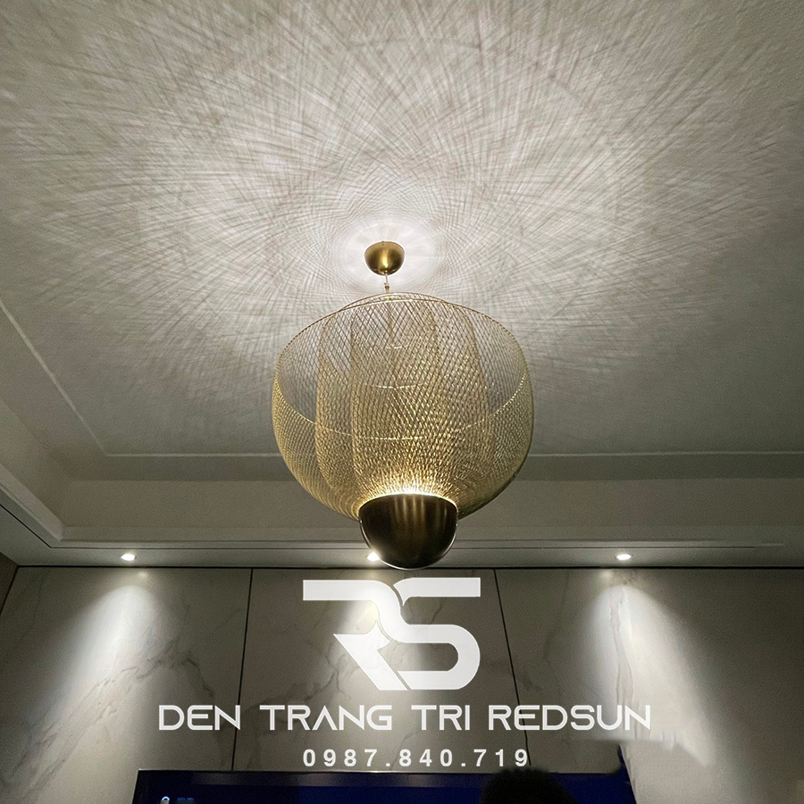 Đèn Thả Phòng Khách Kiểu Dáng Lồng Đánh Cá Phong Cách Bắc Âu  DC-T073