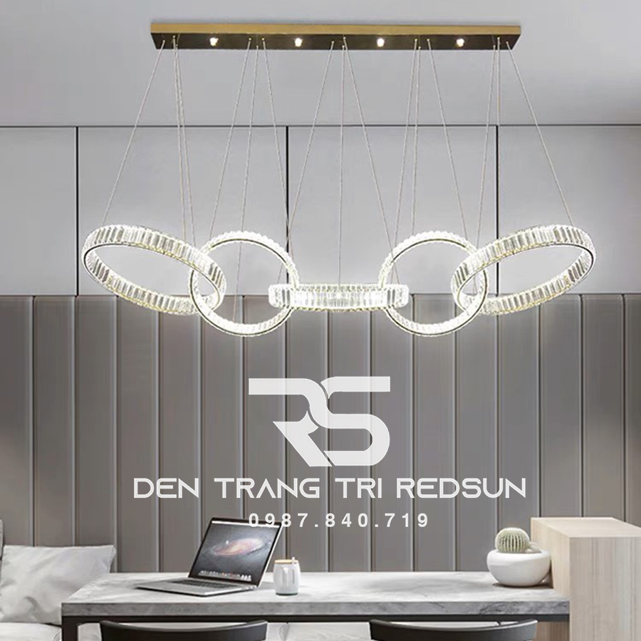Đèn Thả Pha Lê Hiện Đại Cao Cấp Lắp Phòng Khách, Phòng Ăn, Sảnh Nhà Hàng TPL062