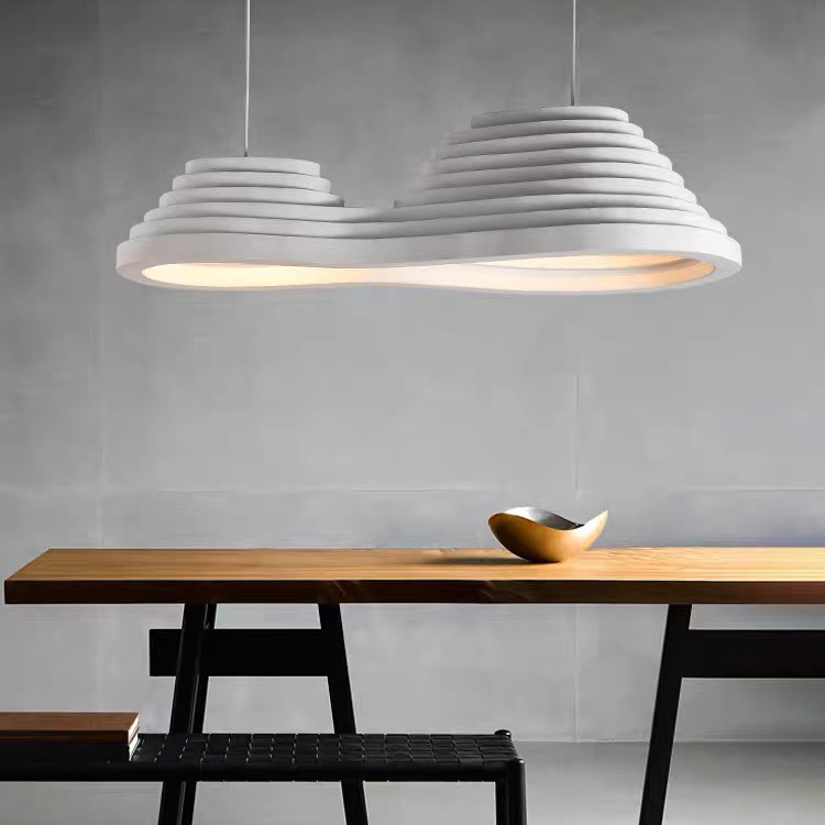 Đèn Thả Bàn Ăn Hiện Đại Bậc Thang Đôi Phong Cách Nhật Bản Wabi-sabi DC-T078A