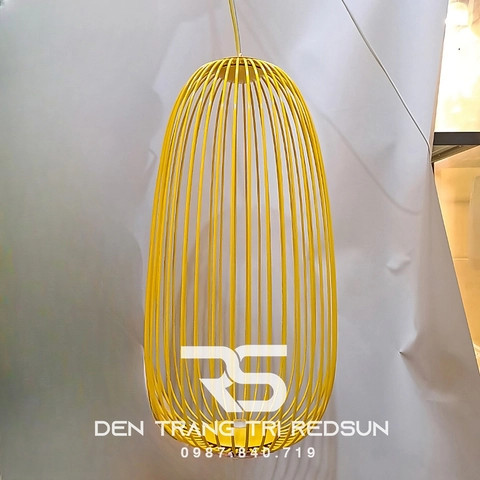 Đèn Thả Lồng Sắt Phong Cách Bắc Âu CDT-T041 Dáng A
