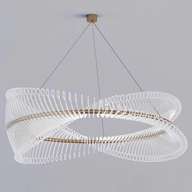 Đèn Chùm Vương Miện Bắc Âu Phòng Khách Hiện Đại DC-T068