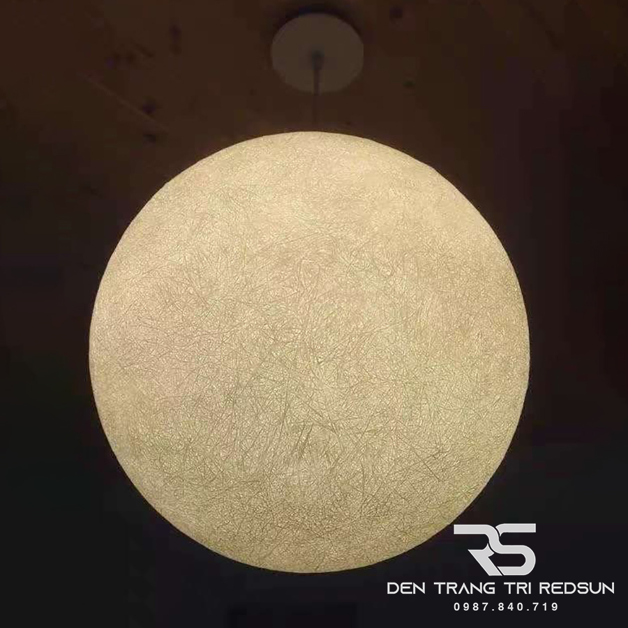Đèn Thả Trần Hiện Đại Bắc Âu Mặt Trăng Chất Liệu Composite CDT-T014