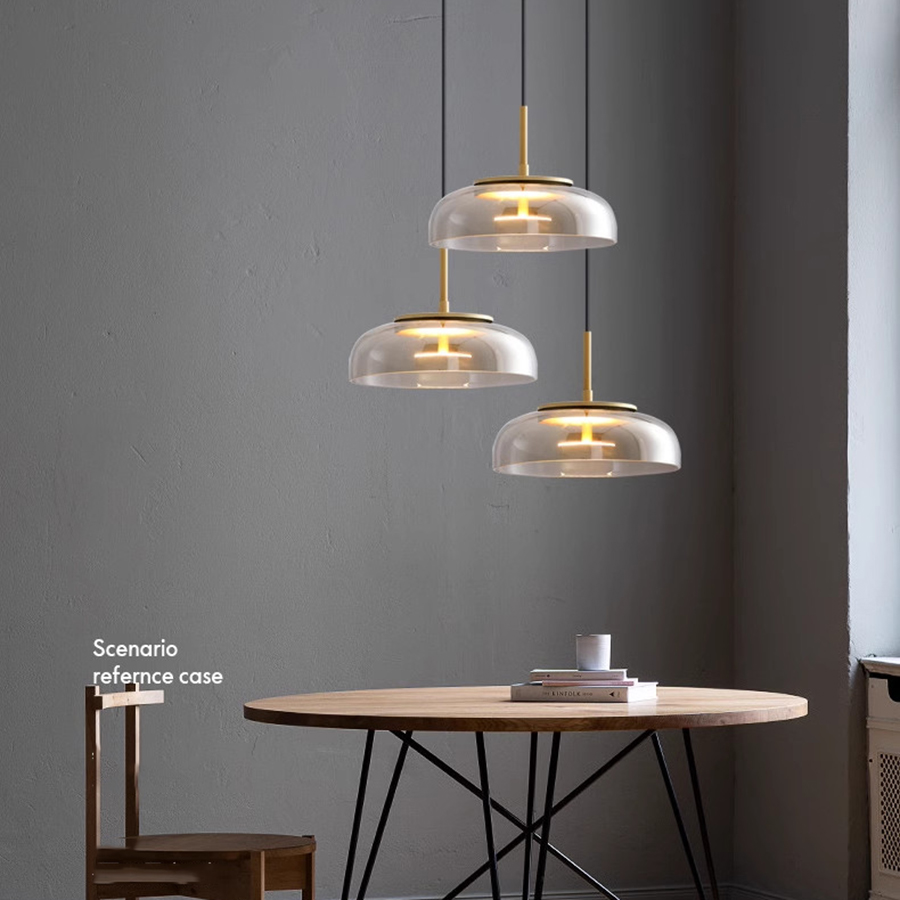 Đèn Thả Trần Hiện Đại Bắc Âu Choá Thuỷ Tinh CDT-L009