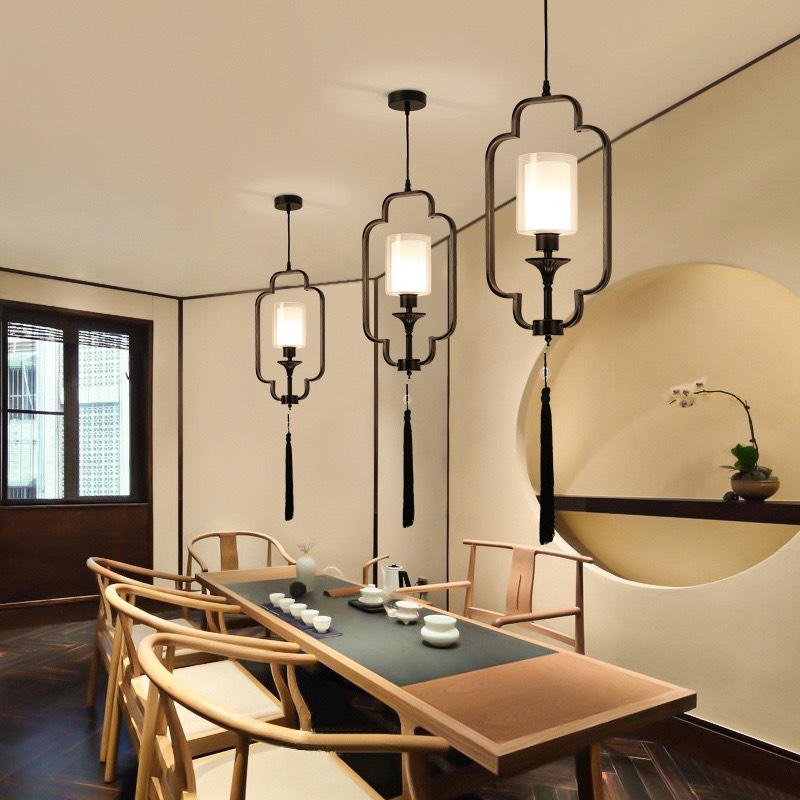 Đèn Thả Trần Hiện Đại Phong Cách Indochine IDC-011