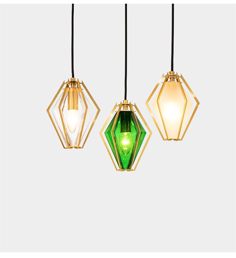 Đèn Thả Bàn Ăn Hiện Đại Phong Cách Bắc Âu Choá Thuỷ Tinh CDT-T005