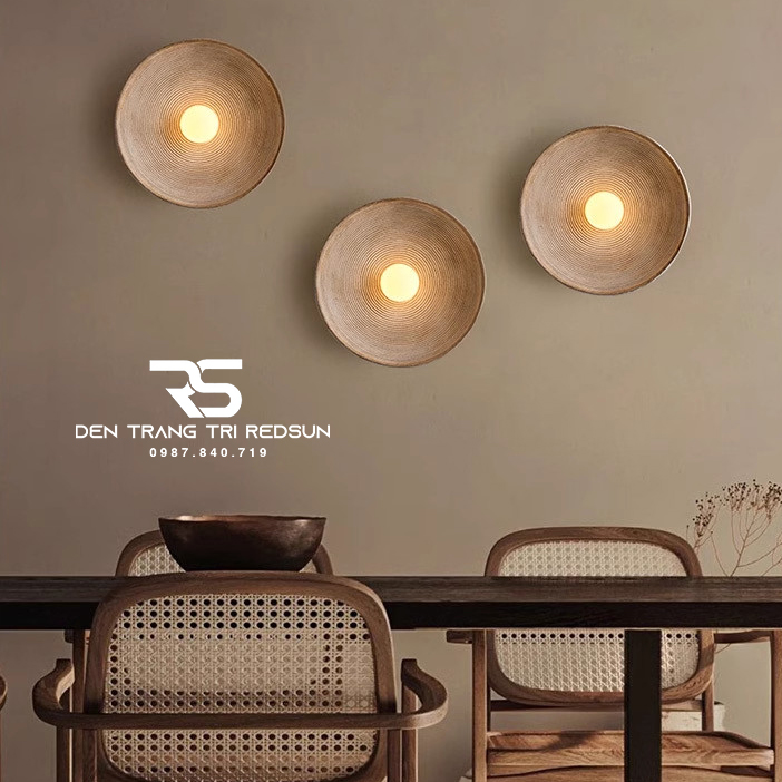 Đèn Tường Trang Trí Phòng Khách, Phòng Ngủ, Cầu Thang Hiện Đại Phong Cách Wabi-sabi DT-114