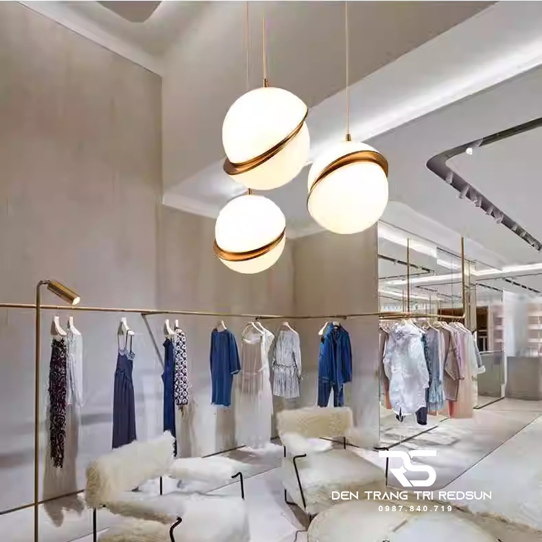 Đèn Thả Bàn Ăn Hiện Đại Phong Cách Bắc Âu Choá Acrylic CDT-L003