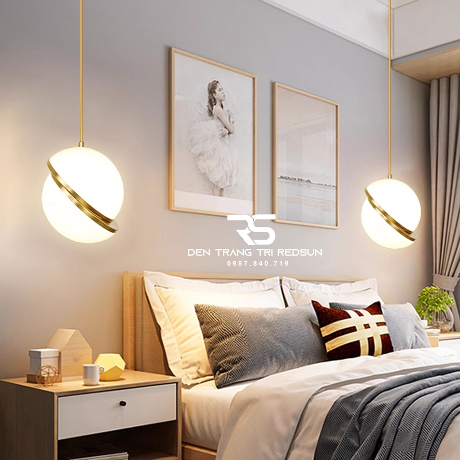 Đèn Thả Bàn Ăn Hiện Đại Phong Cách Bắc Âu Choá Acrylic CDT-L003