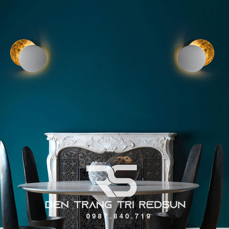 Đèn Tường Trang Trí Phòng Khách, Phòng Ngủ, Cầu Thang Nguyệt Thực Phong Cách Bắc Âu  DT-116