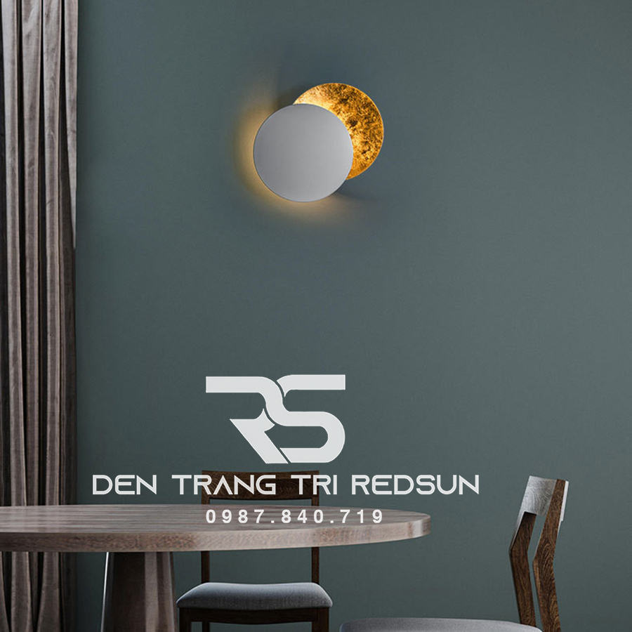 Đèn Tường Trang Trí Phòng Khách, Phòng Ngủ, Cầu Thang Nguyệt Thực Phong Cách Bắc Âu  DT-116