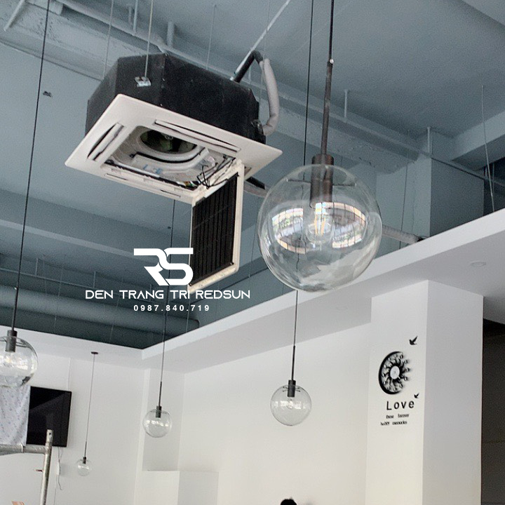 Đèn Thả Trần Hiện Đại Phong Cách Bắc Âu Chóa Thủy Tinh CDT-L006