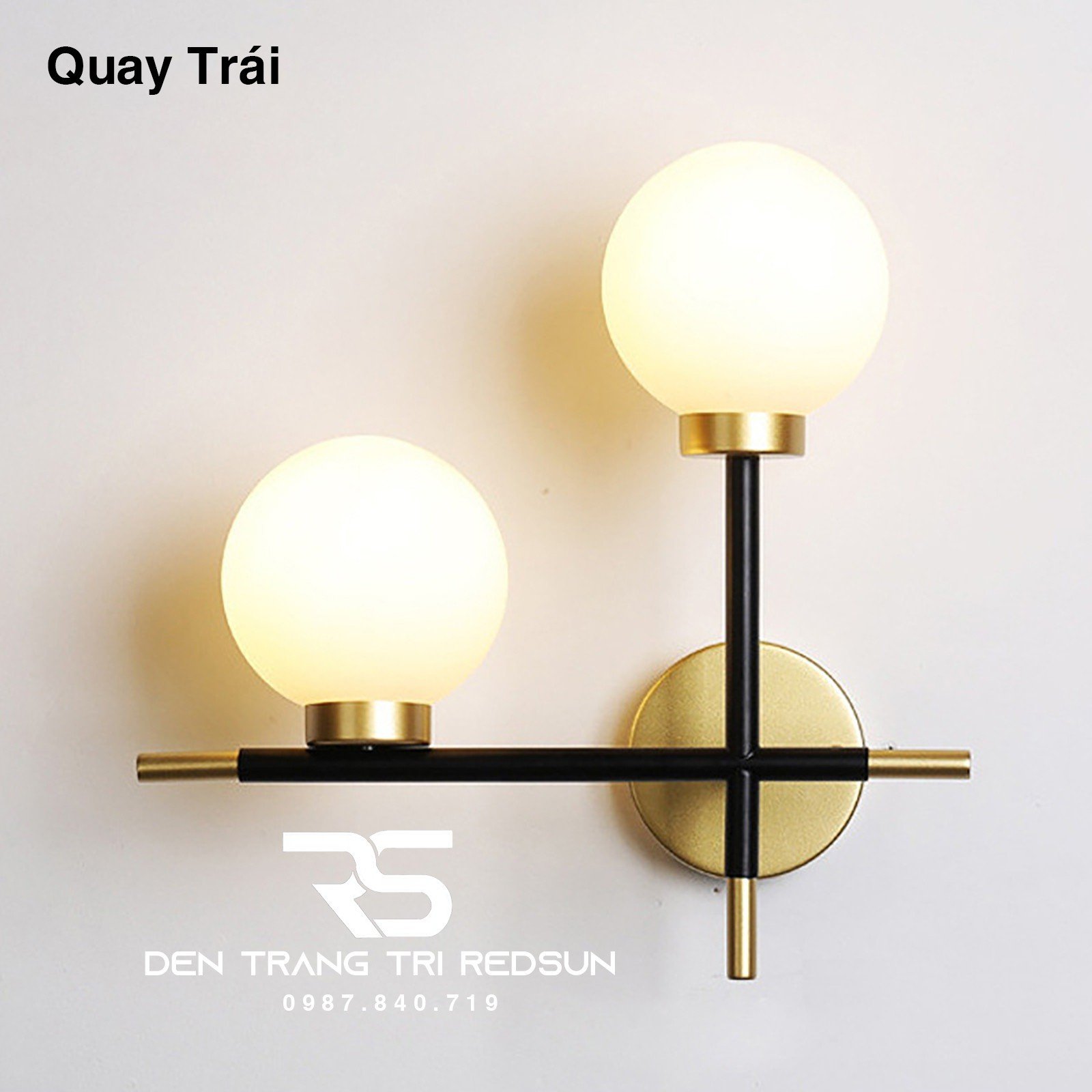 Đèn Tường Trang Trí Phòng Khách, Phòng Ngủ, Cầu Thang Phong Cách Bắc Âu DT-107