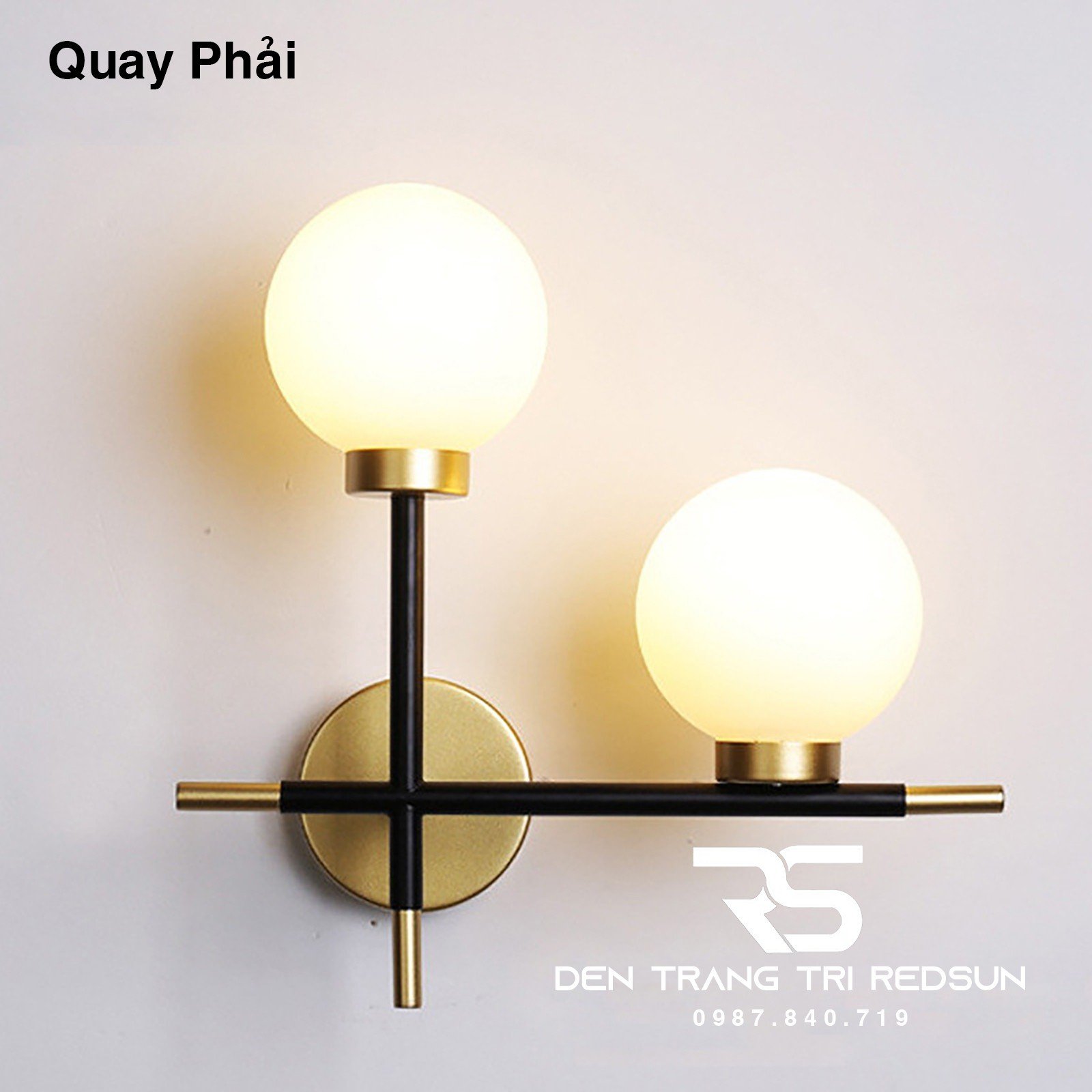 Đèn Tường Trang Trí Phòng Khách, Phòng Ngủ, Cầu Thang Phong Cách Bắc Âu DT-107