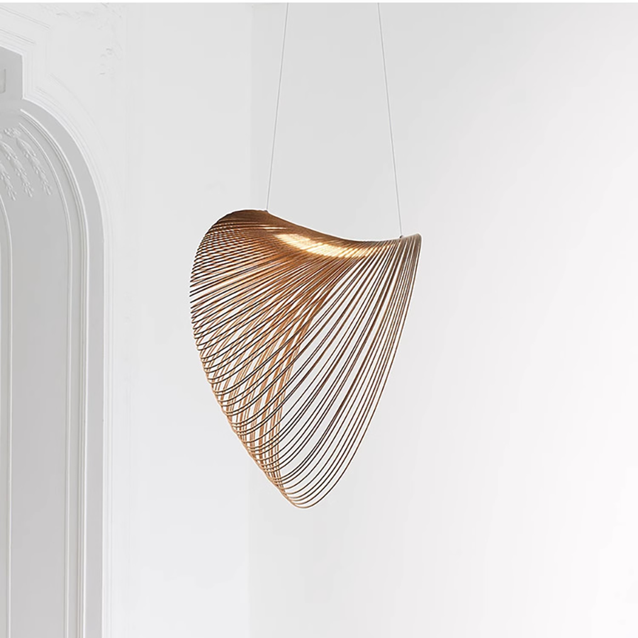 Đèn Thả Trần Hiện Đại Bắc Âu Chất Liệu Gỗ DC-BTTK88