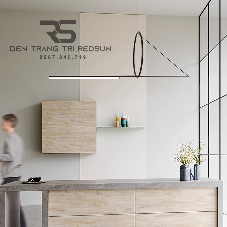 Đèn Thả Bắc Âu Dáng Dài Hiện Đại DC-BTTK121