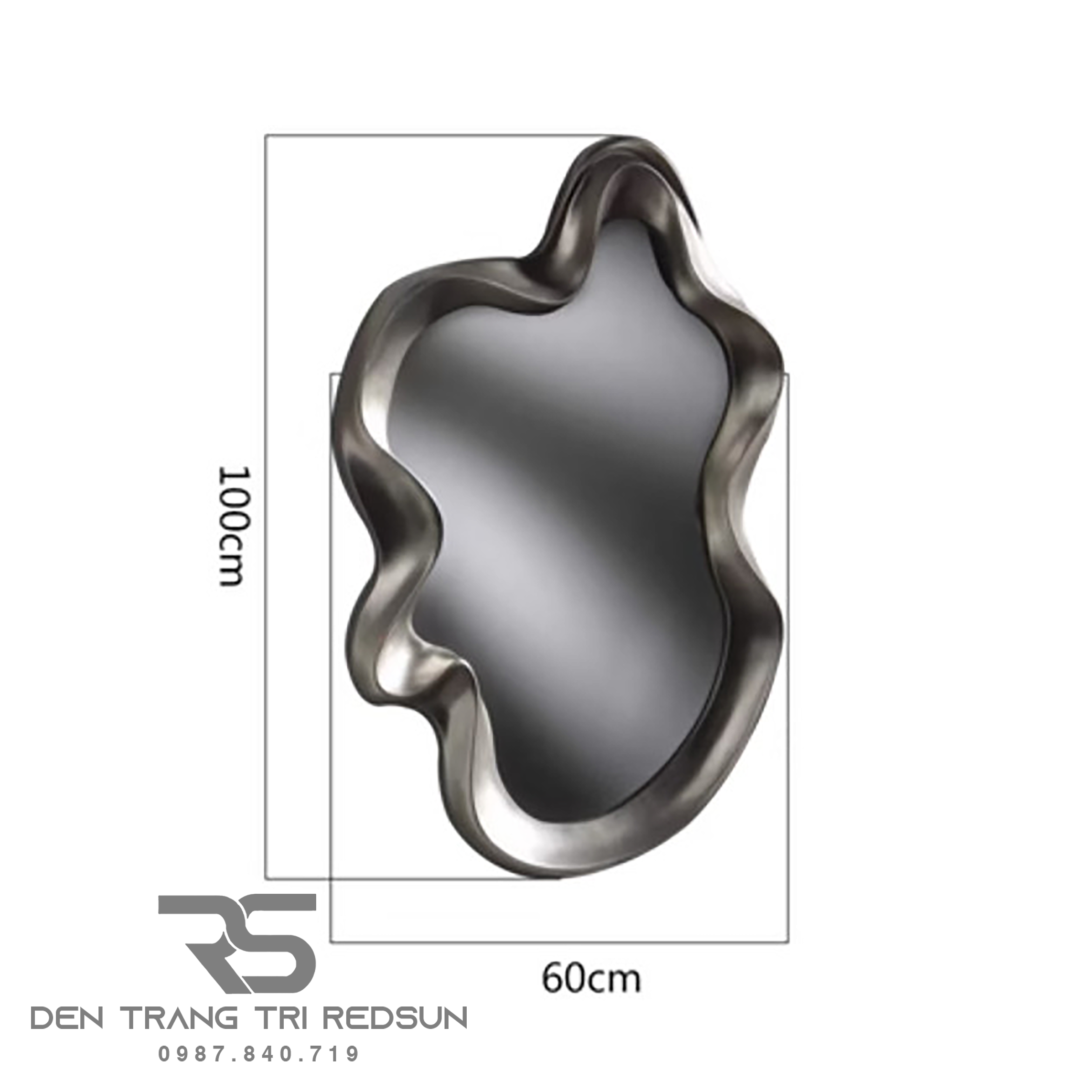 Gương Treo Tường Toàn Thân Trang Trí Phòng Khách, Phòng Ngủ, Phòng Tắm GDC-004