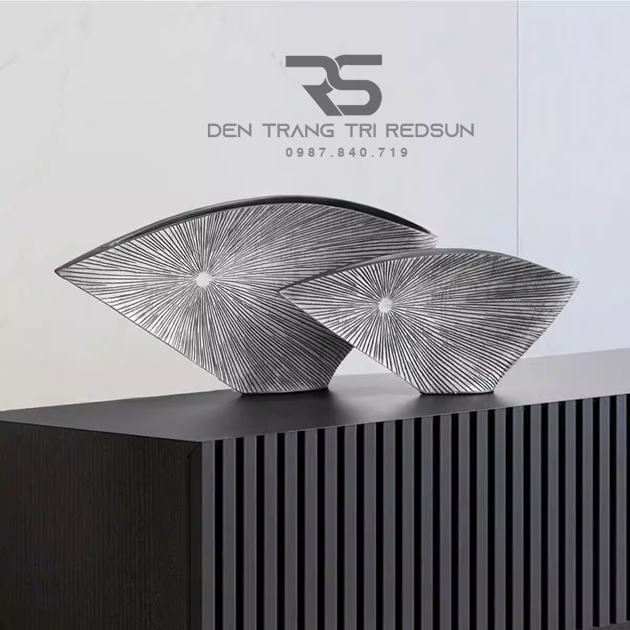 Bình Hoa Nghệ Thuật Uốn Cong Trang Trí Phòng Khách, Phòng Ngủ, Phòng Ăn Phong Cách Bắc Âu DDC-003